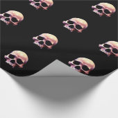 Pop Art Skull Kerst inpakpapier (Hoek)