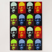 Pop Art Skull Legpuzzel (Verticaal)