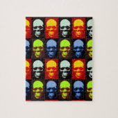 Pop Art Skull Legpuzzel (Verticaal)