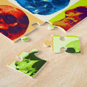 Pop Art Skull Legpuzzel (Zijkant)