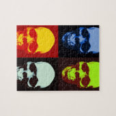 Pop Art Skull Legpuzzel (Horizontaal)