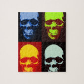 Pop Art Skull Legpuzzel (Verticaal)