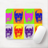 Pop Art Skull Muismat (Met muis)