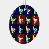 Pop Art Skull Ornamenten (Rechts)