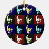 Pop Art Skull Ornamenten (Achterkant)