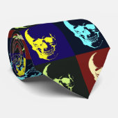 Pop Art Skull Stropdassen (Opgerold)