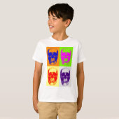 Pop Art Skull T-shirt (Voorkant volledig)