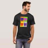 Pop Art Skull T-shirt (Voorkant volledig)