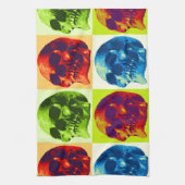 Pop Art Skull Theedoek (Verticaal)