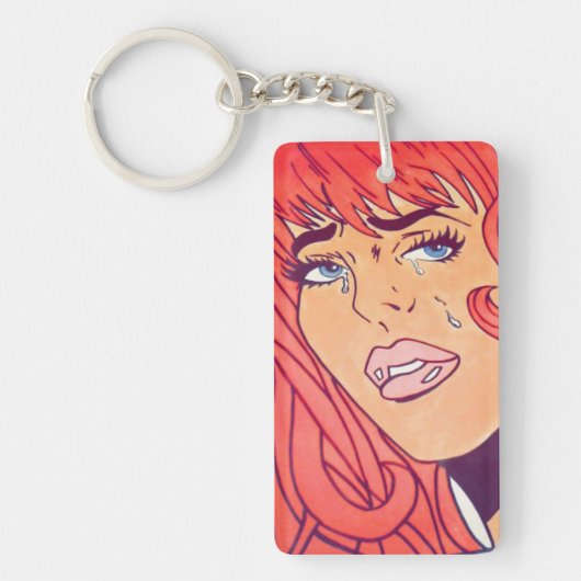 Pop art sleutelhanger (Voorkant)