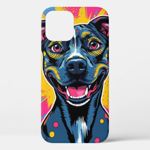 Pop Art Smile – De kracht van een gelukkige hond Case-Mate iPhone Case