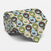 Pop Art Snare Drum Stropdas (Opgerold)