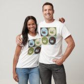 Pop Art Snare Drum T-shirt (Unisex)