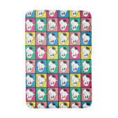 Pop Art Snoopy Lips | Mod for You Pattern Badmat (Voorkant Verticaal)