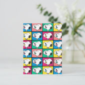 Pop Art Snoopy Lips | Voorbeeld voor uzelf Briefkaart (Staand voorkant)
