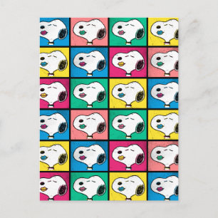 Pop Art Snoopy Lips   Voorbeeld voor uzelf Briefkaart