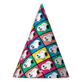 Pop Art Snoopy Lips | Voorbeeld voor uzelf Feesthoedjes (Links)