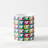 Pop Art Snoopy Lips | Voorbeeld voor uzelf Koffiemok (Center)