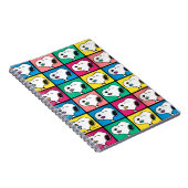 Pop Art Snoopy Lips | Voorbeeld voor uzelf Notitieboek (Rechterzijde)