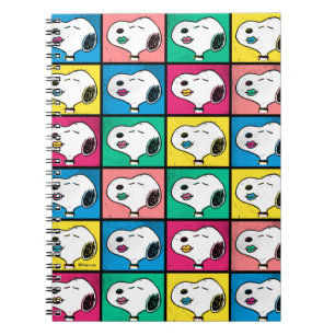 Pop Art Snoopy Lips   Voorbeeld voor uzelf Notitieboek