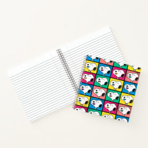 Pop Art Snoopy Lips   Voorbeeld voor uzelf Notitieboek
