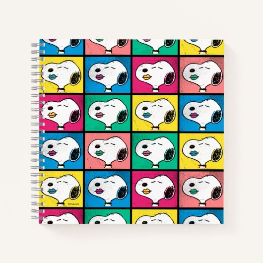 Pop Art Snoopy Lips | Voorbeeld voor uzelf Notitieboek (Voorkant)