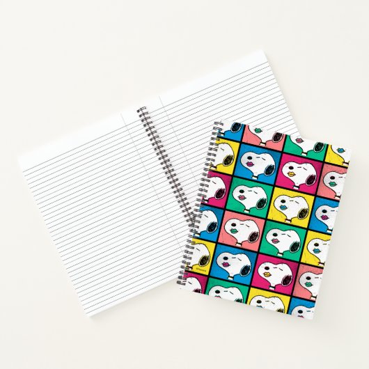 Pop Art Snoopy Lips | Voorbeeld voor uzelf Notitieboek (Binnen)