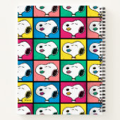 Pop Art Snoopy Lips | Voorbeeld voor uzelf Notitieboek (Achterkant)