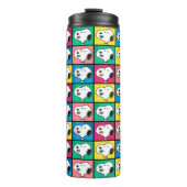 Pop Art Snoopy Lips | Voorbeeld voor uzelf Thermosbeker (Voorkant)