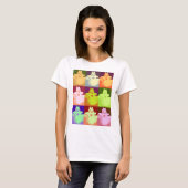 Pop Art Snow Kat Shirt (Voorkant volledig)