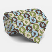 Pop Art Snowboarding Stropdas (Opgerold)