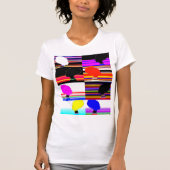 Pop Art Spectrum Faces Tee T-shirt (Voorkant)