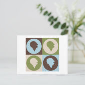 Pop Art Speech Language Pathology Briefkaart (Staand voorkant)