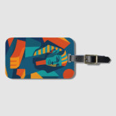 Pop Art Sphinx Bagagelabel (Voorkant (horizontaal))