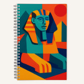 Pop Art Sphinx Hardcover Notitieboek (Voorkant)