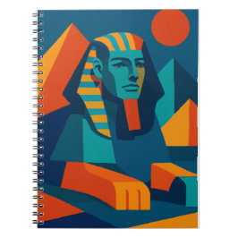 Pop Art Sphinx Spiral Notitieboek