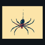 Pop Art Spider 3 Poster<br><div class="desc">Pop Art Spider. Het ontwerp is beschikbaar op andere producten.</div>