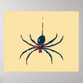 Pop Art Spider 3 Poster (Voorkant)