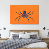 Pop Art Spider Canvas Afdruk (Insitu (Slaapkamer))