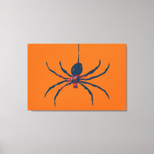 Pop Art Spider Canvas Afdruk