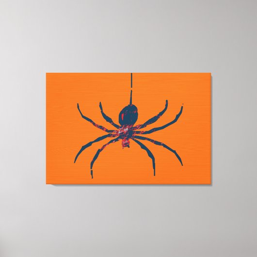 Pop Art Spider Canvas Afdruk (Voorkant)