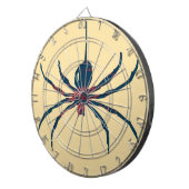 Pop Art Spider Dartbord (Voorkant Rechts)