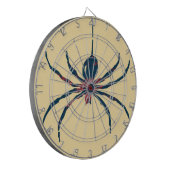 Pop Art Spider Dartbord (Voorkant Links)