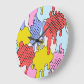 Pop Art Splatter: Stripverhaal Grote Klok (Hoek)