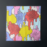 Pop Art Splatter: Stripverhaal Wandkleed<br><div class="desc">Comic dripping vlekken achtergrond in pop kunst, graffiti stijl. Funky verfdruppels, vlekken, druppels naadloos patroon. Vette illustratie voor ongewoon hedendaags design Pop Art Funk: Splashy Blots voor de Modern Vibe! Pop Art Graffiti: Dripping Blots in Style! patroon, graffiti, illustratie, funky, pop, straat, komiek, naadloos, cartoon, schilderen, druppel, abstract, vet, achtergrond,...</div>