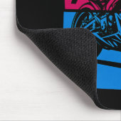 Pop Art sportmotor Muismat (Hoek)