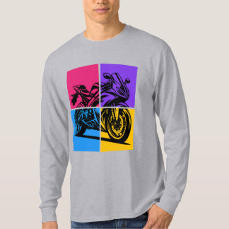 Pop Art Sports Bike T-shirt