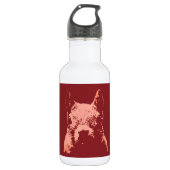 Pop Art Squirrel Waterfles (Voorkant)