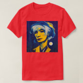 Pop Art Starry Night Andy T-shirt (Design voorkant)