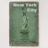 Pop Art Statue of Liberty New York City Legpuzzel (Verticaal)